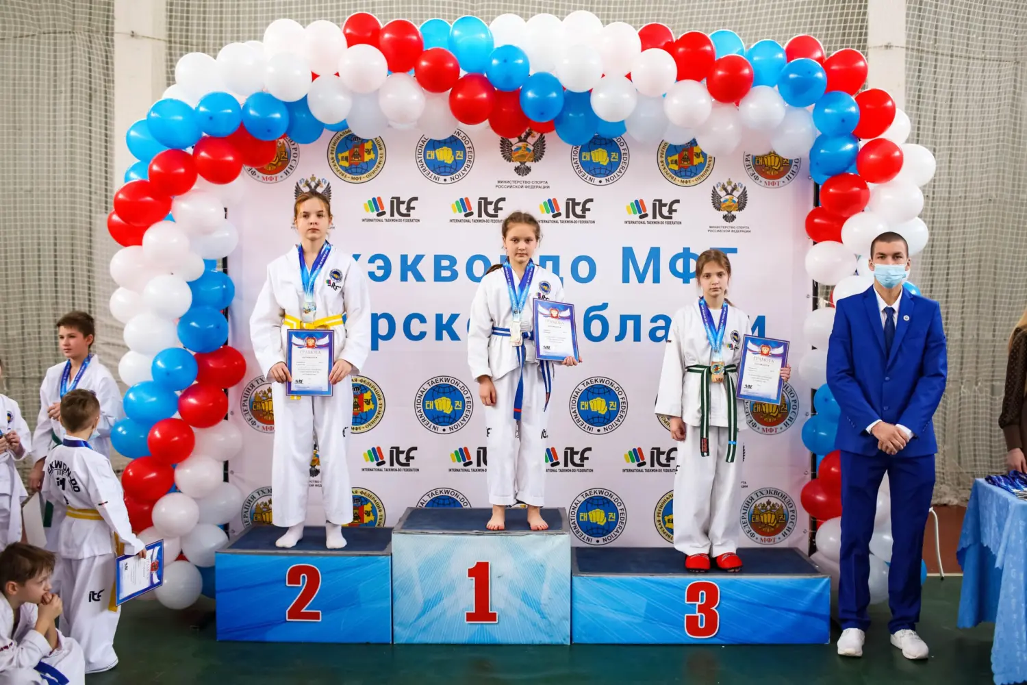 Региональные соревнования по Тхэквондо МФТ 14 февраля 2021 г.