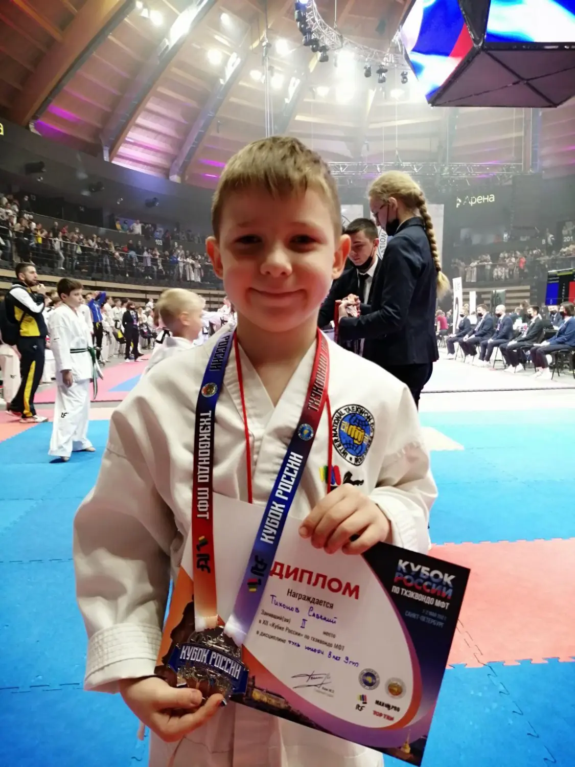 Кубок России по Тхэквондо МФТ 1-2 мая 2021г.